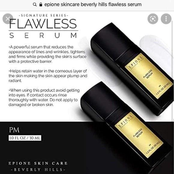 NWT ๐ Epione Skincare Beverly Hills Flawless Serum - Picture 3 of 7